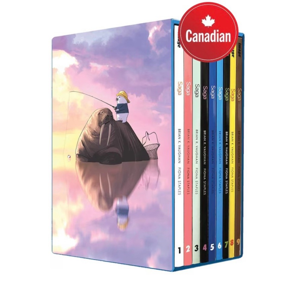 Saga Box Set: Volumes 1-9 Paperback